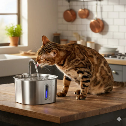 Add Years to Your Cat's Life with Purrflow's Triple-Filtration System